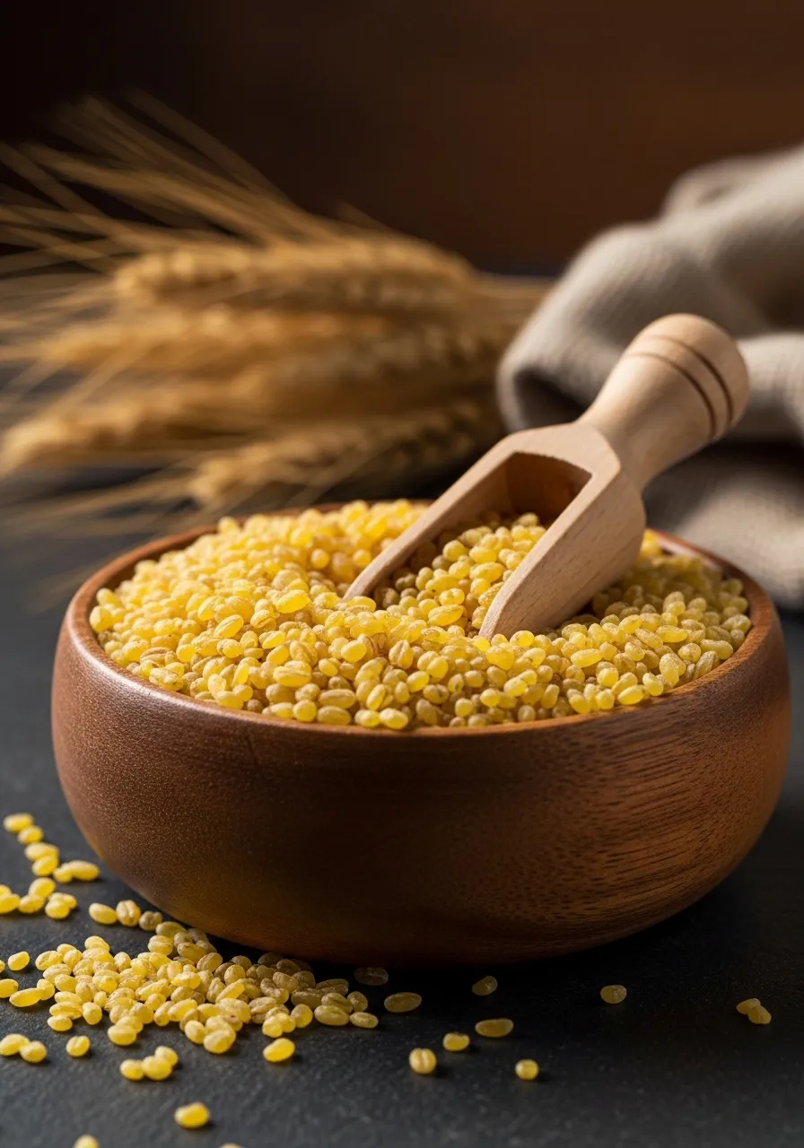 Taş Değirmende Öğütülmüş Geleneksel Pilavlık İri Bulgur