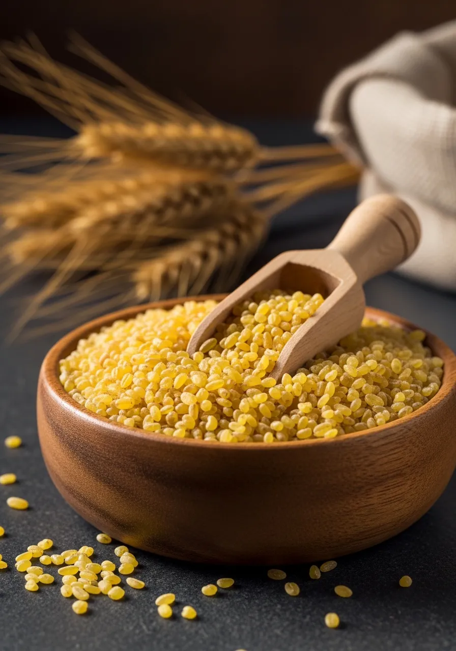 Taş Değirmende Öğütülmüş Geleneksel Pilavlık İri Bulgur
